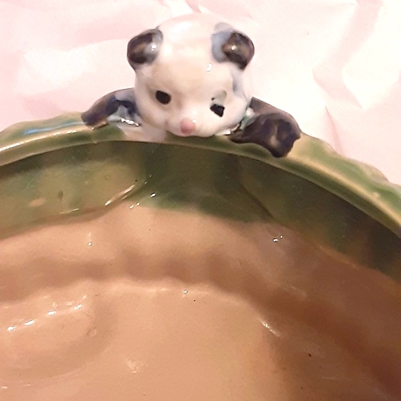 Vintage Panda Bear Planter Pot Holder - Picture 7 of 10